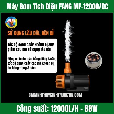 Máy bơm tích điện FANG MF-12000_DC