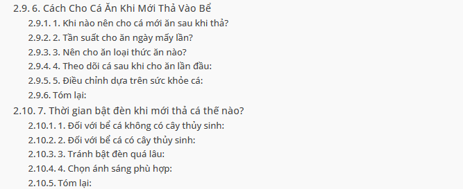 cách thả cá mới vào bể