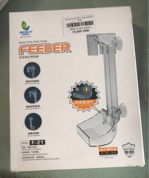 dụng cụ cho cá ăn