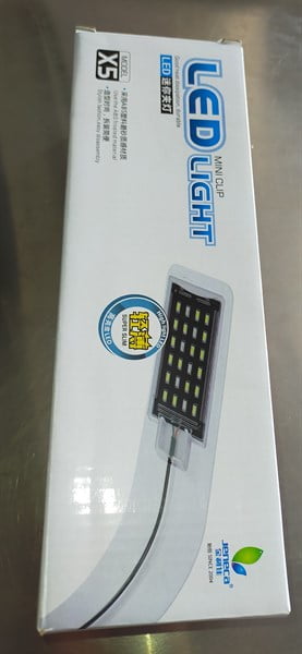 ĐÈN LED KẸP 1 BÊN X5 TRẮNG XANH - Cái