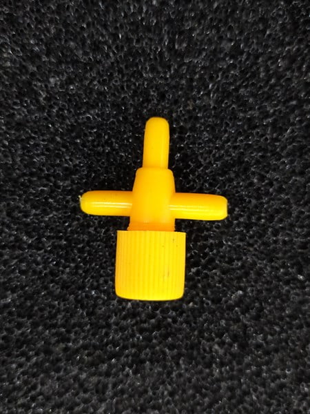 Van chia nhựa 2 đầu nhập