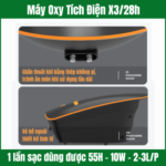 Máy Oxy Tích Điện X3_28h