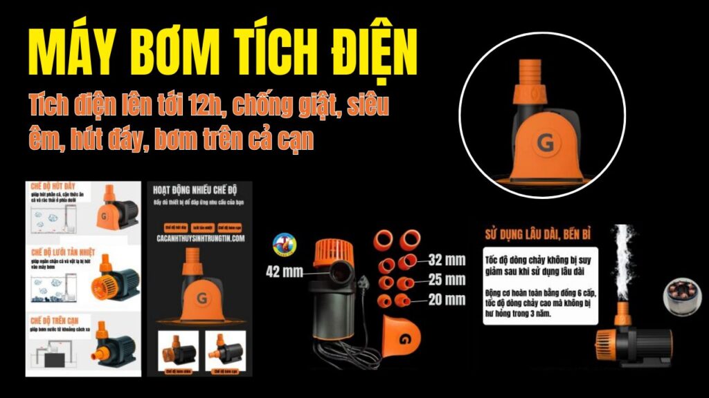 MÁY BƠM TÍCH ĐIỆN FANG