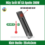 Máy Sưởi Bể Cá Apollo 200W