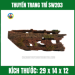 THUYỀN TRANG TRÍ SW203