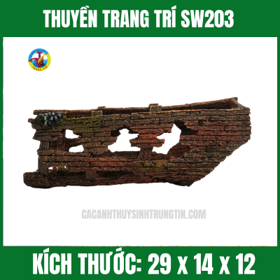 THUYỀN TRANG TRÍ SW203