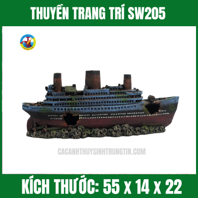 THUYỀN TRANG TRÍ SW205